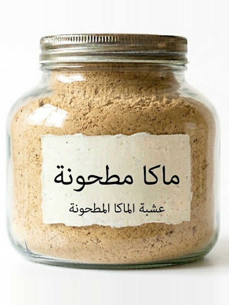 ماكا مطحونة من عسل ربوة دير ياسين، الأردن